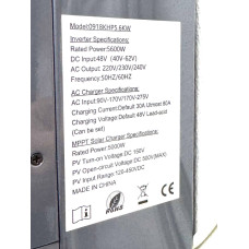 Гібридний інвертор 48V 5.6KW
